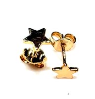 Boucles d'oreilles Enfant Solo oro in Or jaune STELLE LASTRA PI O/Z 1.00 G